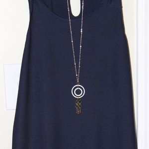 PFD- long industrially styled necklace